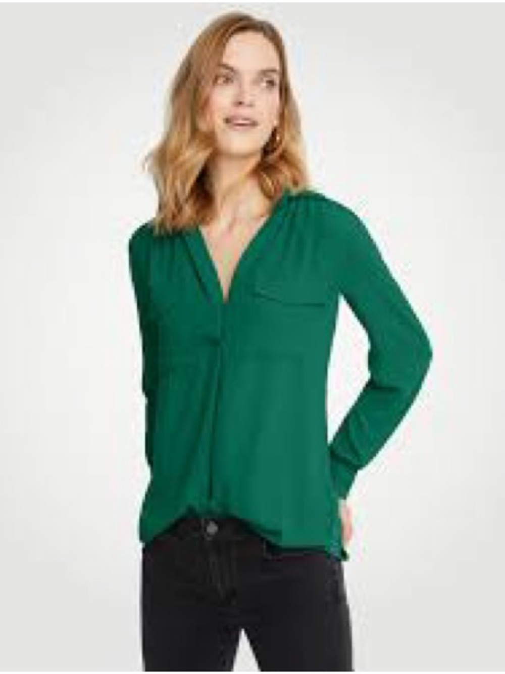 Ann Taylor Camp Shirt
